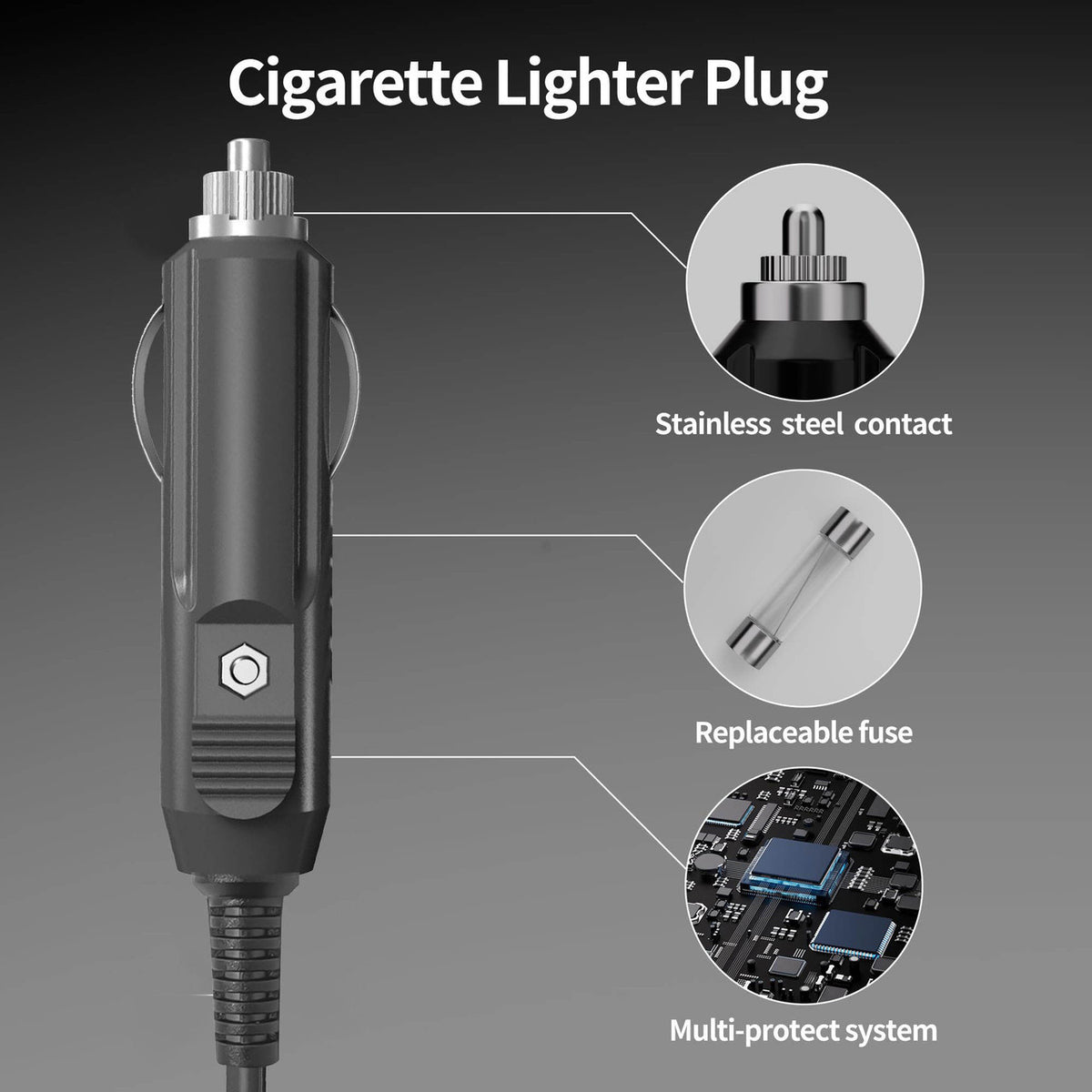 STARLINK MINI 12/24V DC 3M CIG POWER LEAD