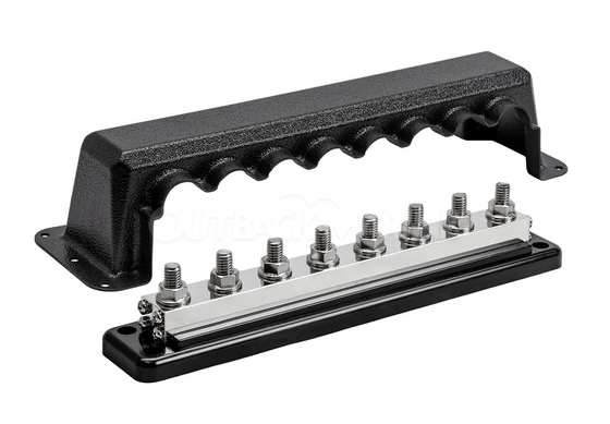 BUSBAR 600A 8P +COVER