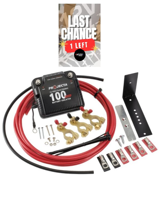 PROJECTA 12V 100A ELECTRONIC ISOLATOR KIT