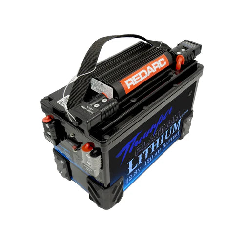 THUMPER LITHIUM BATTERY HUB JUMPSTART 120AH REDARC BCDC + BLUETOOTH