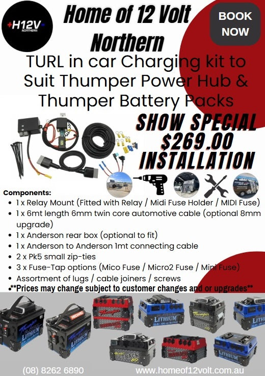 TUR-L INSTALLATION AT OUR WORKSHOP (INC. Wagon/Standard Ute Tub/Sedan)