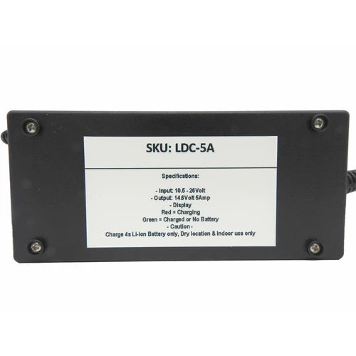 Inline 5A DC-DC LiFePO4 Battery Charger