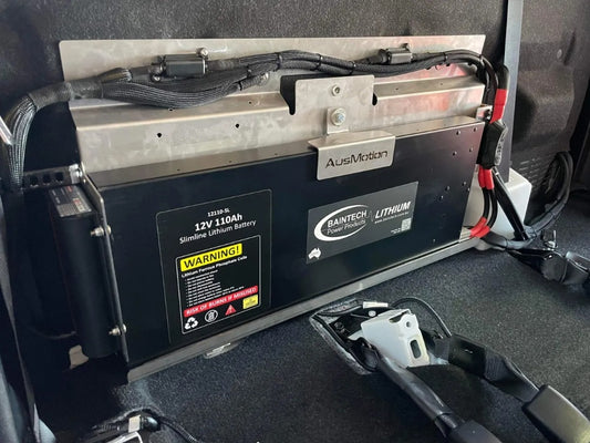 UNIVERSAL BEHIND-SEAT BATTERY MOUNT โ HILUX (GEN 8 / N80)