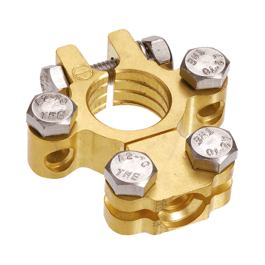 FORGED BRASS DUAL AUX SADDLE TERMINAL