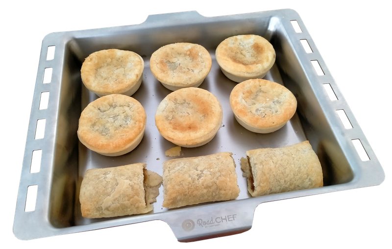 12V Oven Baking Tray | 304 Stainless Steel Airflow Tray