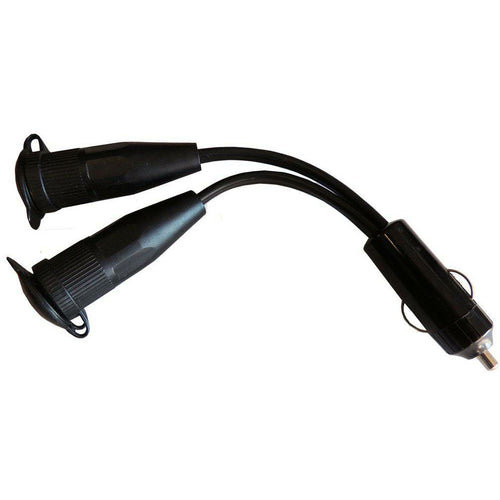 CIGARETTE PLUG TO 2X HELLA/MERIT SOCKETS