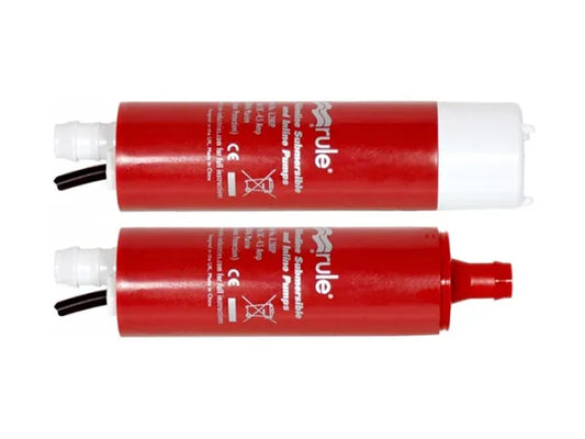 RULE 12V IL280P "AMAZON" IN-LINE SUBMERSIBLE PUMP (18 LPM)