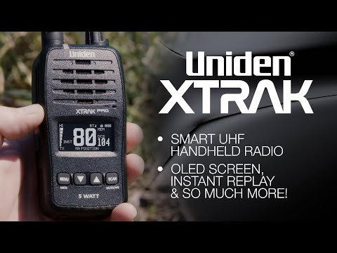 XTRAK 50 PRO 5W HANDHELD UHF CB RADIO