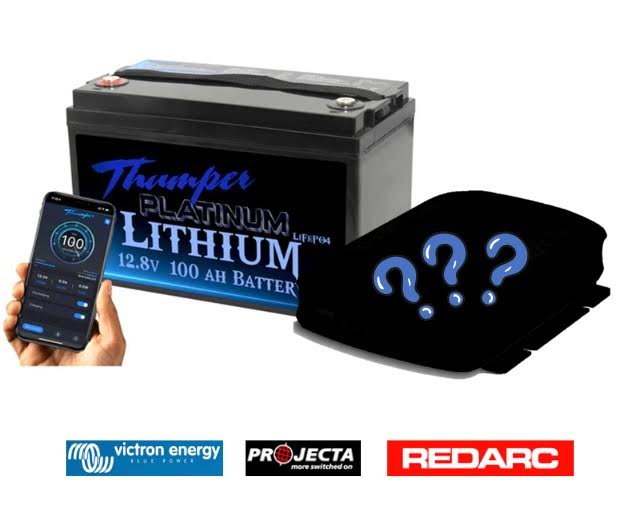 Thumper Lithium 100AH + Choose Your BMS & DC DC Charger