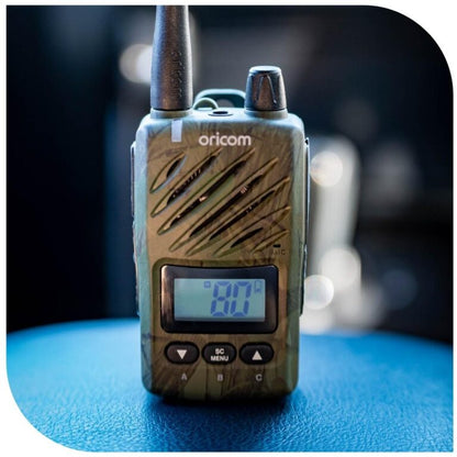 ULTRA550 IP67 5 WATT HANDHELD UHF CB RADIO - CAMO