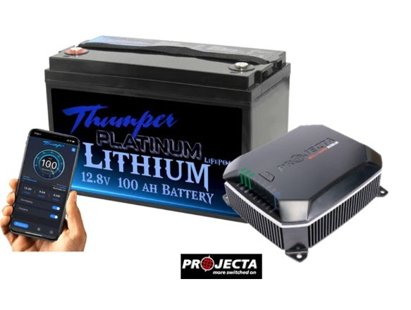 Thumper Lithium 100AH + Choose Your BMS & DC DC Charger