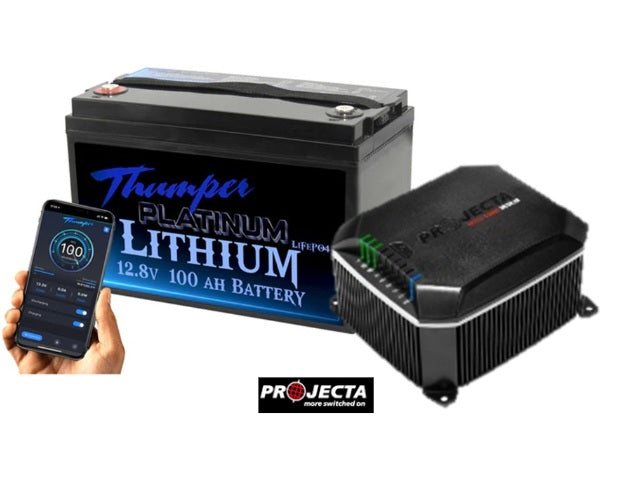 Thumper Lithium 100AH + Choose Your BMS & DC DC Charger