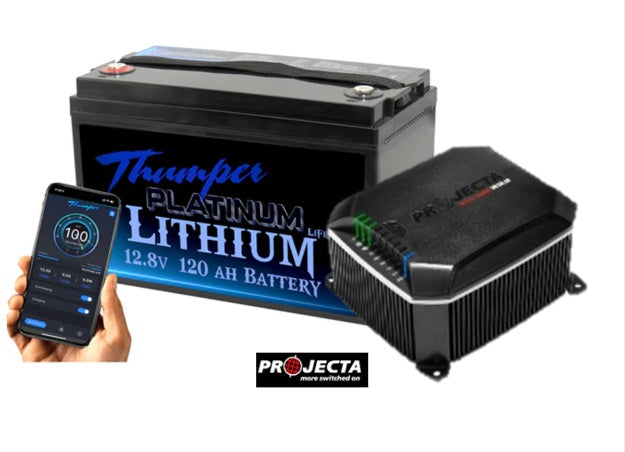 Thumper Lithium 120AH + Choose Your BMS & DC DC Charger