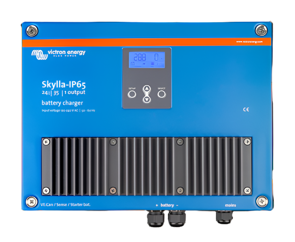 SKYLLA IP65 24V 35A (1+1) BATTERY CHARGER