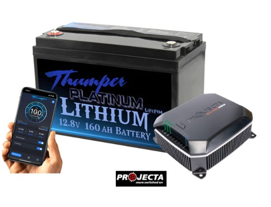 Thumper Lithium 160AH + Choose Your BMS & DC DC Charger