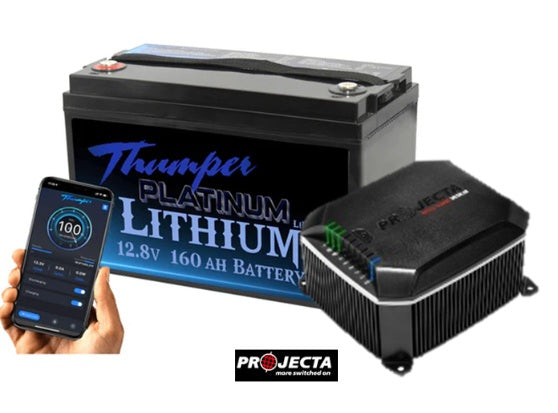 Thumper Lithium 160AH + Choose Your BMS & DC DC Charger