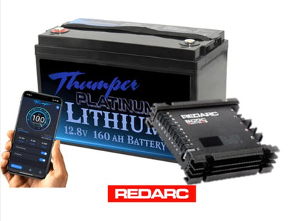 Thumper Lithium 160AH + Choose Your BMS & DC DC Charger
