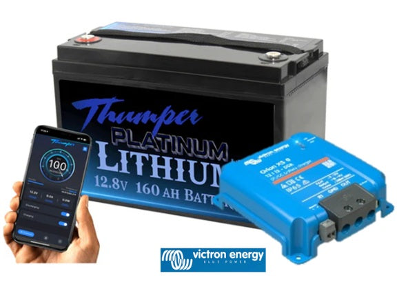 Thumper Lithium 160AH + Choose Your BMS & DC DC Charger