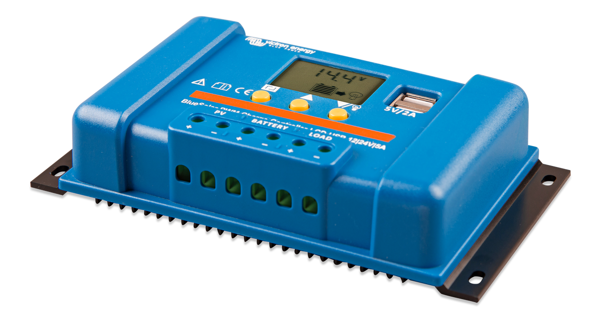BLUESOLAR PWM-LCD&USB 12/24V-5A