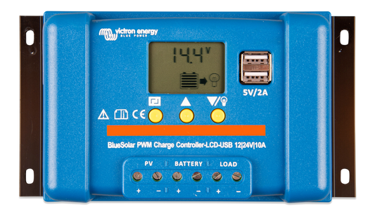BLUESOLAR PWM-LCD&USB 12/24V-10A