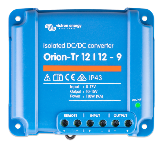 ORION-TR 12V TO 12V-9A (110W) ISOLATED DC-DC CONVERTER