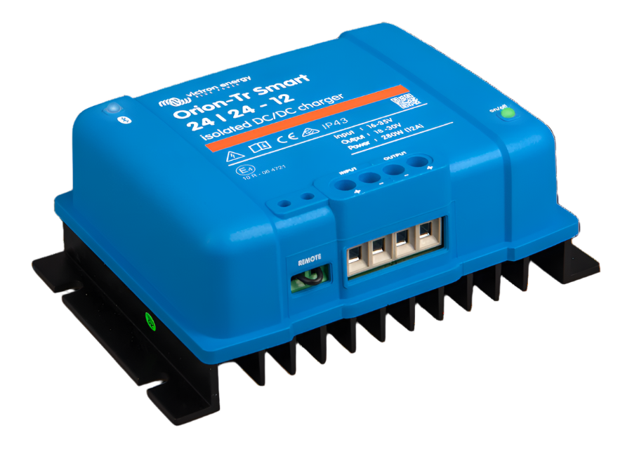 ORION-TR SMART 24V TO 24V-12A (280W) ISOLATED DC-DC CHARGER