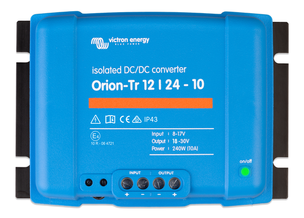 Orion-Tr 12V to 24V-10A 240W Isolated DC-DC Converter