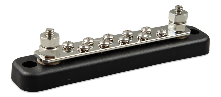 BUSBAR 150A 2P WITH 10 SCREWS +COVER