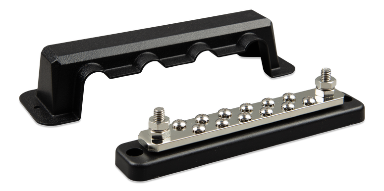 BUSBAR 250A 2P WITH 12 SCREWS +COVER