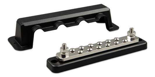BUSBAR 250A 2P WITH 12 SCREWS +COVER