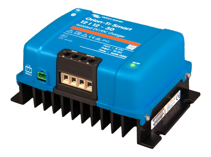ORION-TR SMART 12V TO 12V-30A (360W) ISOLATED DC-DC CHARGER