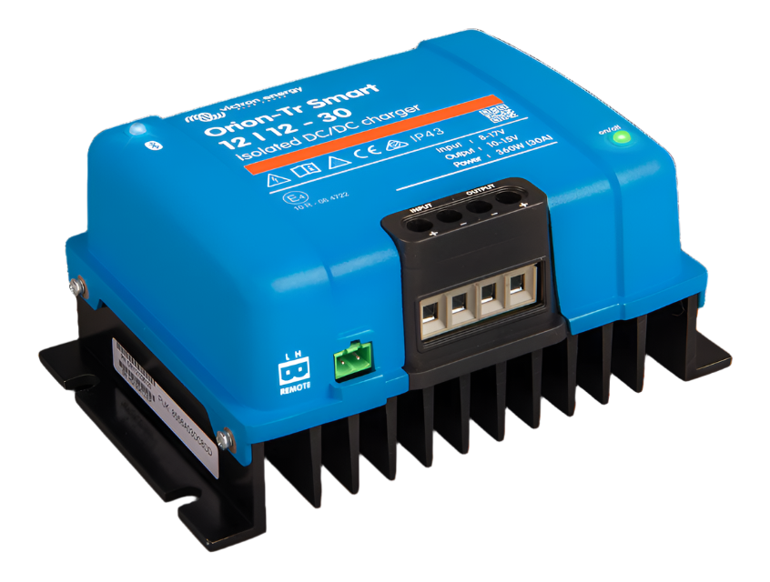 ORION-TR SMART 12V TO 12V-30A (360W) ISOLATED DC-DC CHARGER