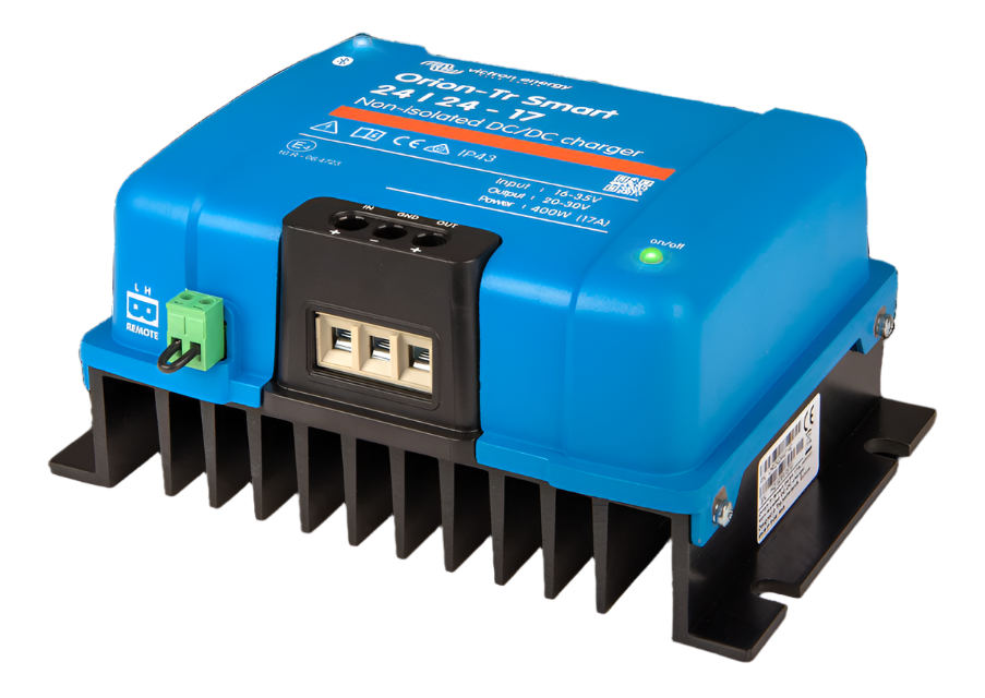ORION-TR SMART 24V TO 24V-17A (400W) NON-ISOLATED DC-DC CHARGER