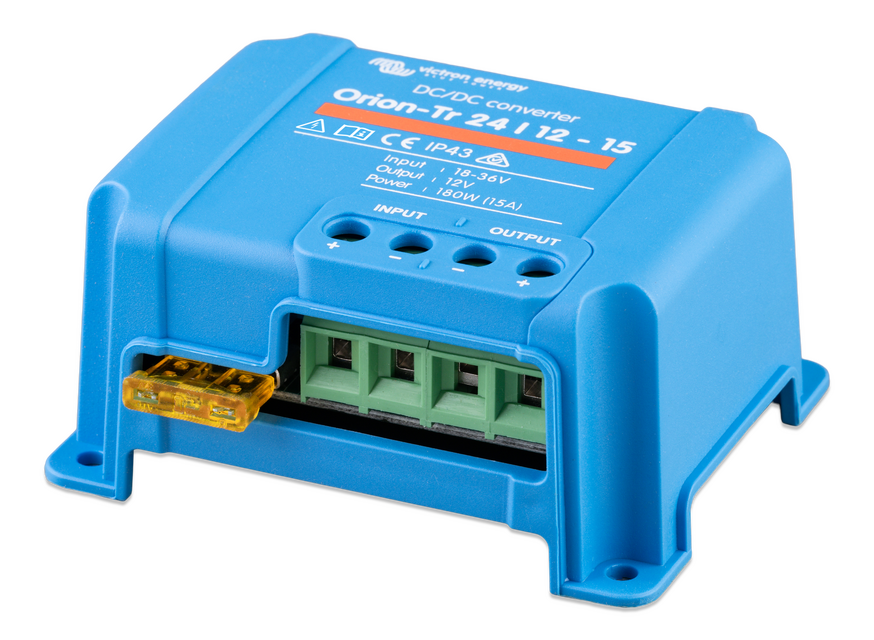 ORION-TR 24V TO 12V-15A (180W) DC-DC CONVERTER