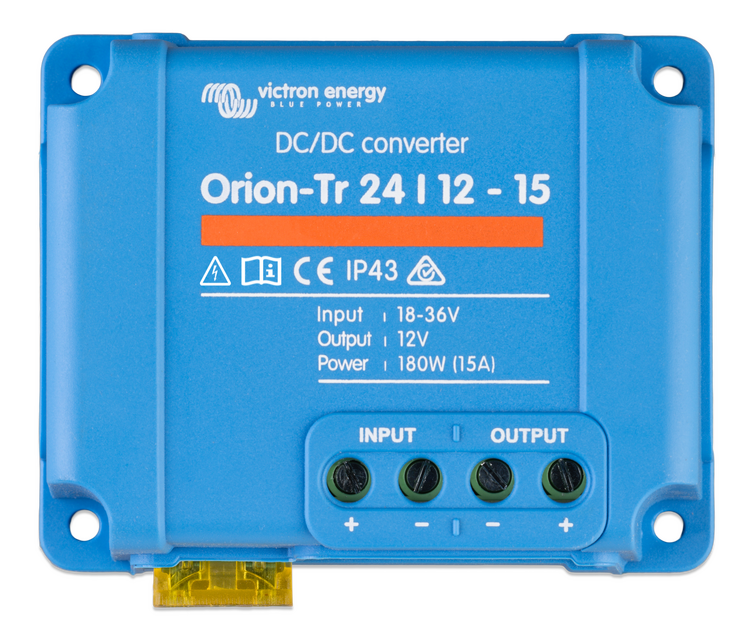 ORION-TR 24V TO 12V-15A (180W) DC-DC CONVERTER