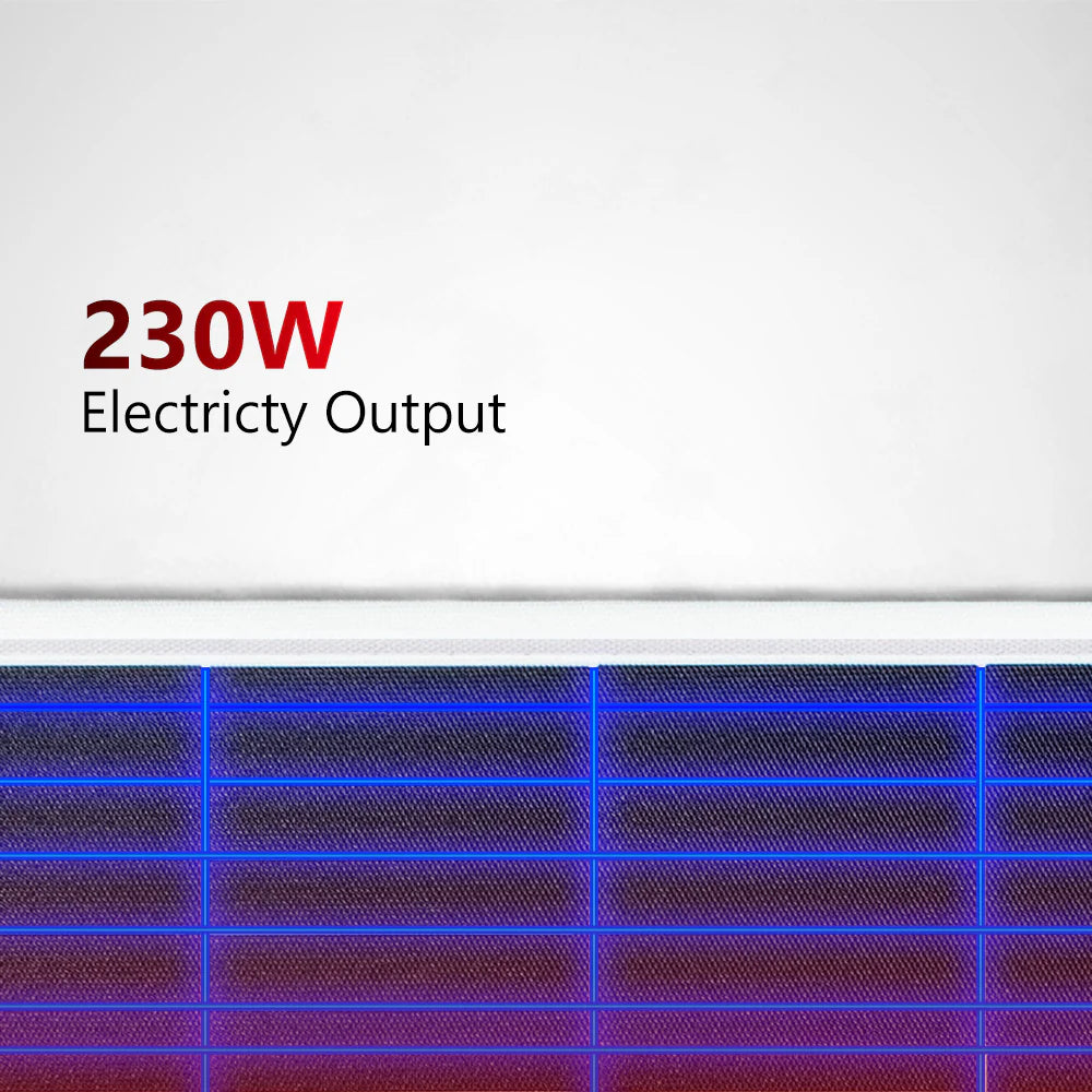 230W eARC FLEXIBLE SHADE RESISTANT SOLAR PANEL