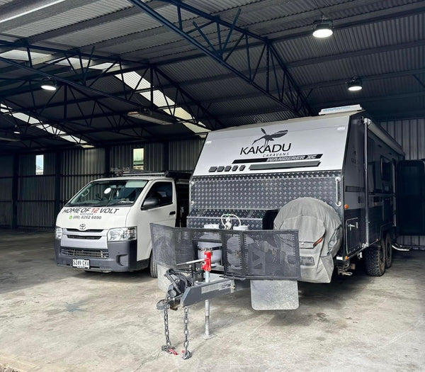 2KW BLUETOOTH DIESEL HEATER KIT + STAINLESS STEEL TANK INSTALLATION AT OUR WORKSHOP