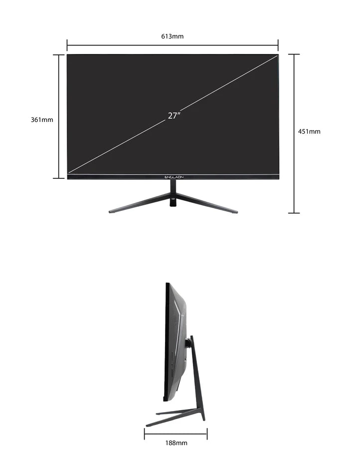 27” FRAMELESS 12V FULL HD SMART STREAMING TV (NO TV TUNER)