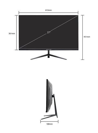 27” FRAMELESS 12V FULL HD SMART STREAMING TV (NO TV TUNER)