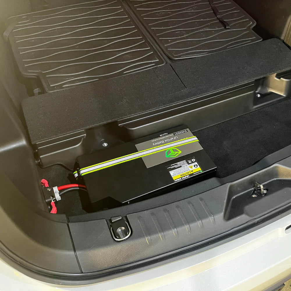 ISUZU MU-X UNDER FLOOR DUAL BATTERY COMPLETE PACKAGE