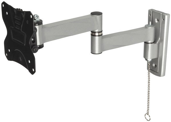 13-42 INCH LCD MONITOR SWING ARM WALL BRACKET WITH 2 SLIDE IN LOCKING PLATES