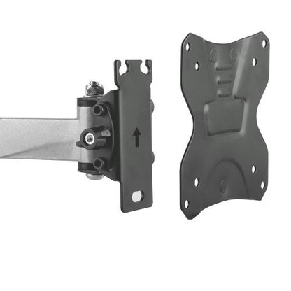 13-42 INCH LCD MONITOR SWING ARM WALL BRACKET WITH 2 SLIDE IN LOCKING PLATES