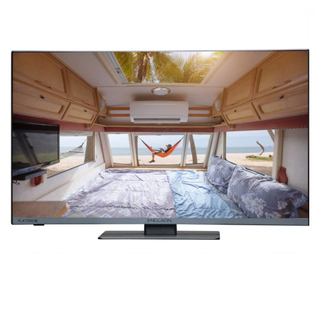 24" FRAMELESS 12V FULL HD TV WITH DVD + CHROMECAST