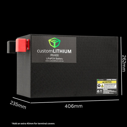 Caravan & RV 400Ah LiFePO4 Battery | 380A BMS