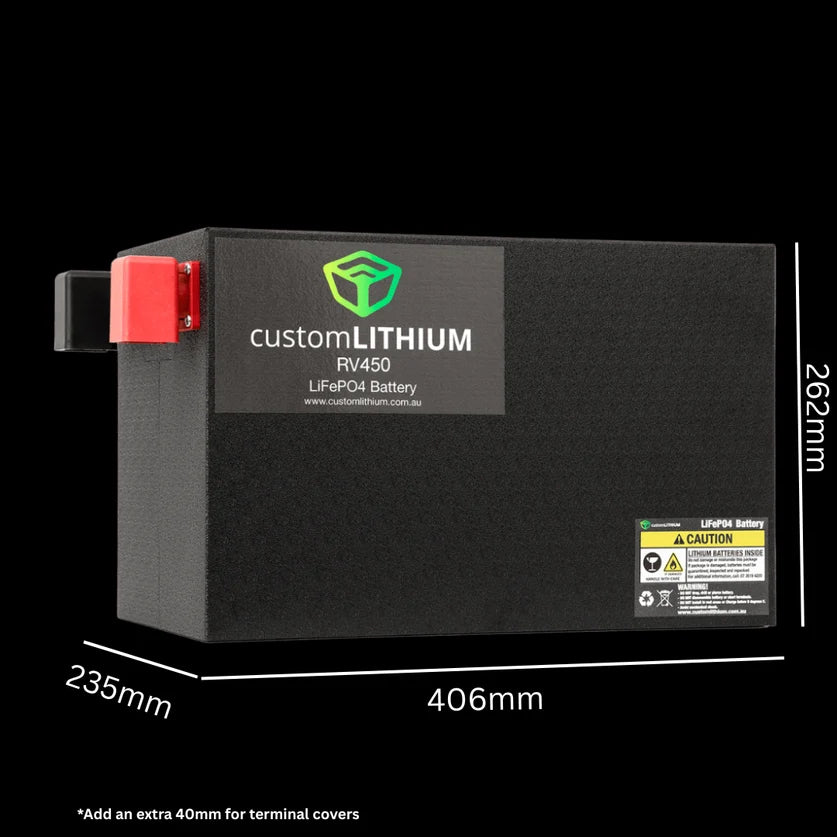 Caravan & RV 460Ah LiFePO4 Battery | 380A BMS