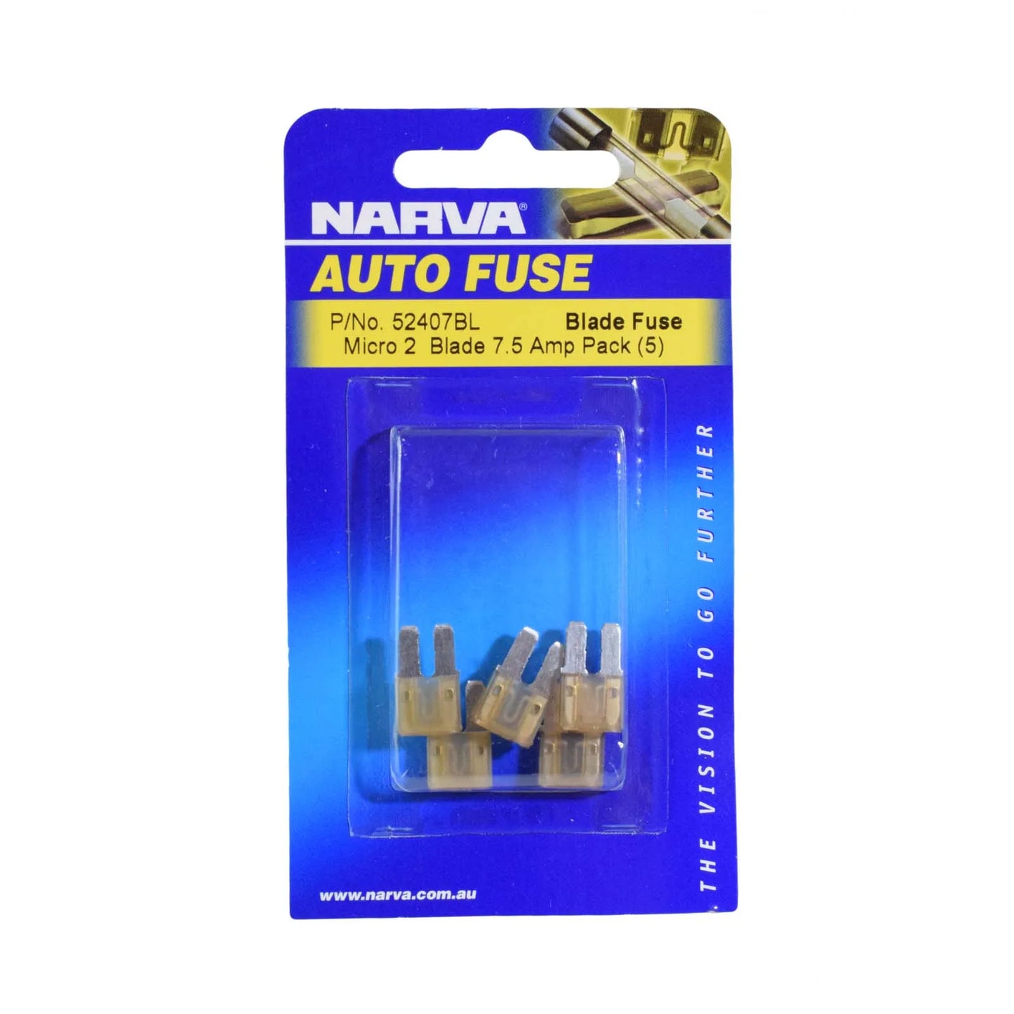 7.5A MICRO 2 BLADE FUSE