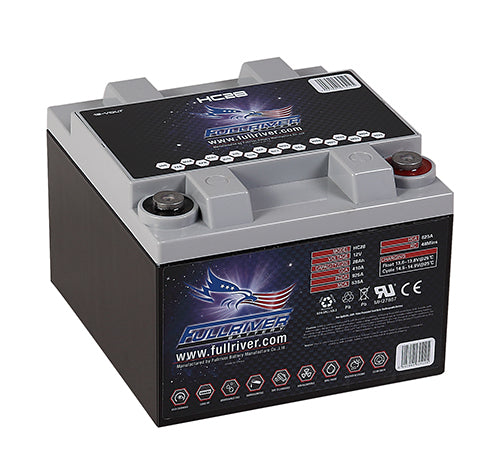 12V 28Ah 410CCA High Crank AGM Battery (HC28)