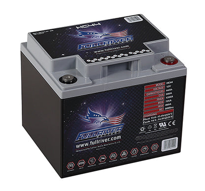 Fullriver 12V 44Ah 560CCA High Crank AGM Battery (HC44)