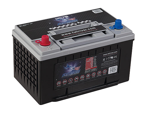 Fullriver 12V 75Ah 930CCA High Crank AGM Battery (HC75)