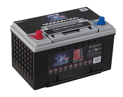 Fullriver 12V 75Ah 930CCA High Crank AGM Battery (HC75)